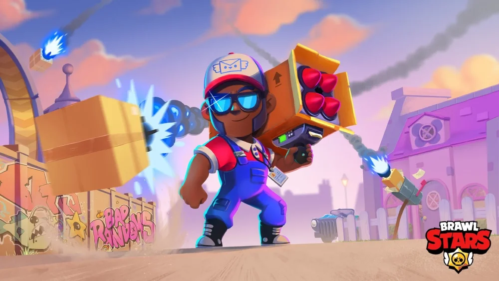 Brock The Rocket Barrage Specialist of Brawl Stars